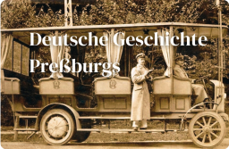 Projektcover: Deutsche Geschichte Pressburgs (Foto-Vorlage: Wikimedia /...